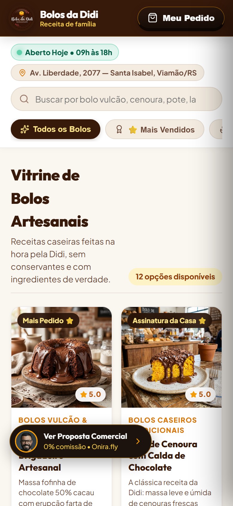 Canal Próprio Oficial Bolos da Didi